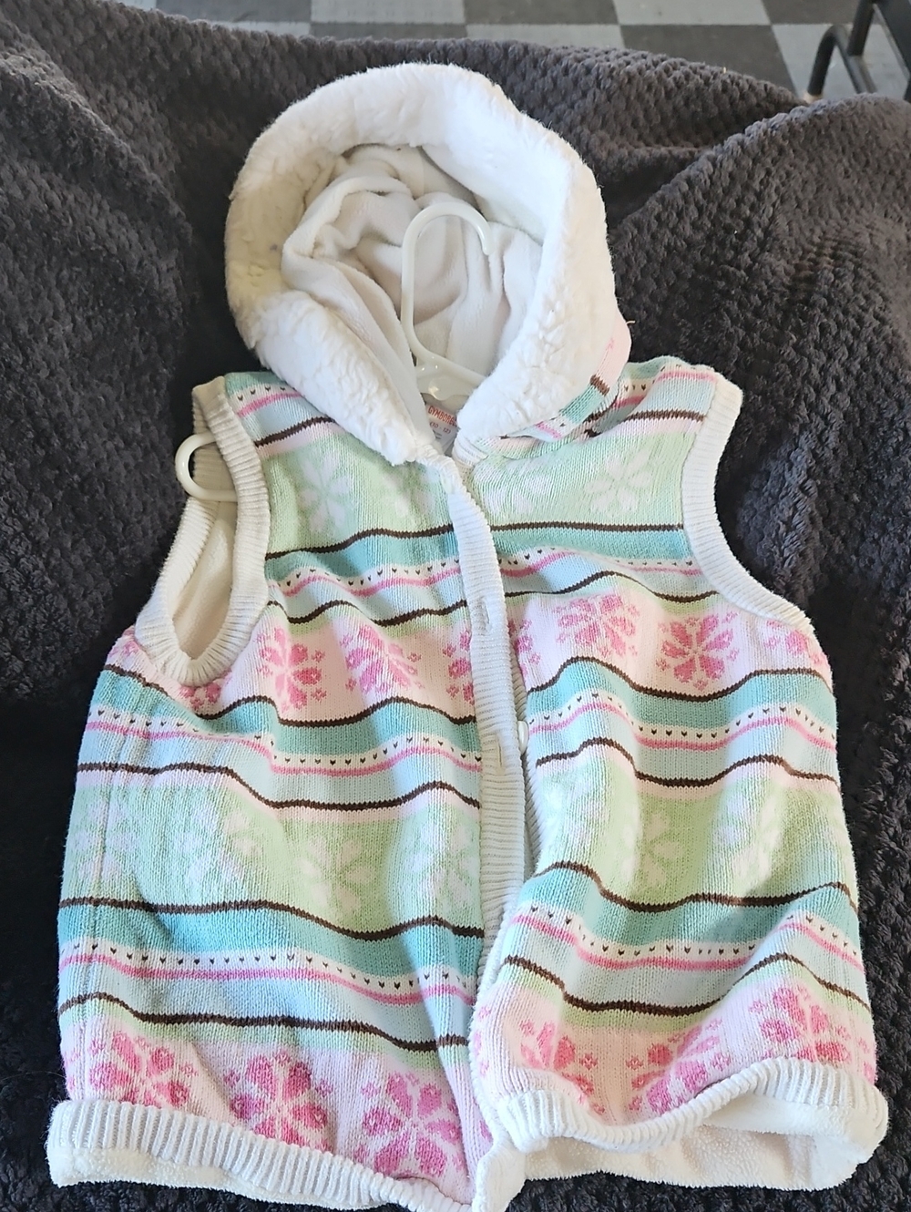 Girls Warm Vest